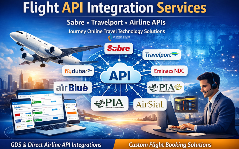 Flight API Integration Services - Journey Online Travel Technology Solutions